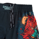 GROUNDGAME ashi garami FIGHTSHORTS - BLACK
